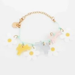 Kinderarmband Met Konijnen En Madeliefjes Van Meri Meri