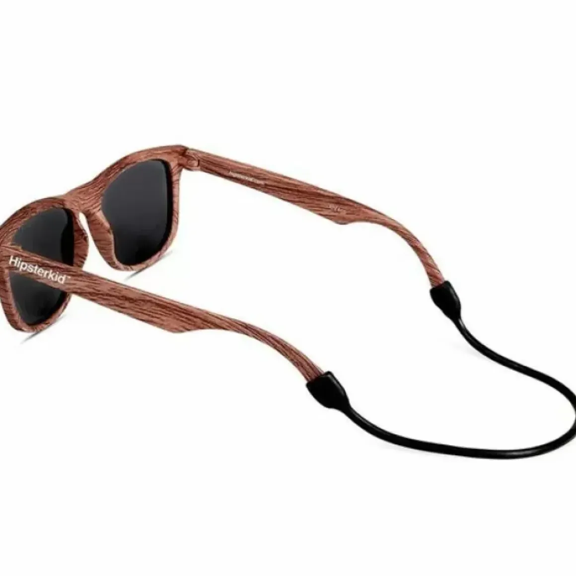 Kinderzonnebril Wayfarer Golds Hout (0-2J) Hipsterkid