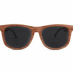 Kinderzonnebril Wayfarer Golds Hout (3-6J) Hipsterkid