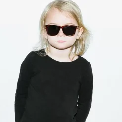 Kinderzonnebril Wayfarer Golds Tortoise (3-6J) Hipsterkid