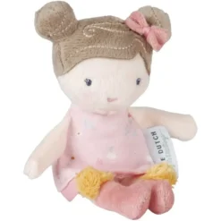 Knuffelpop Rosa (10Cm) Little Dutch