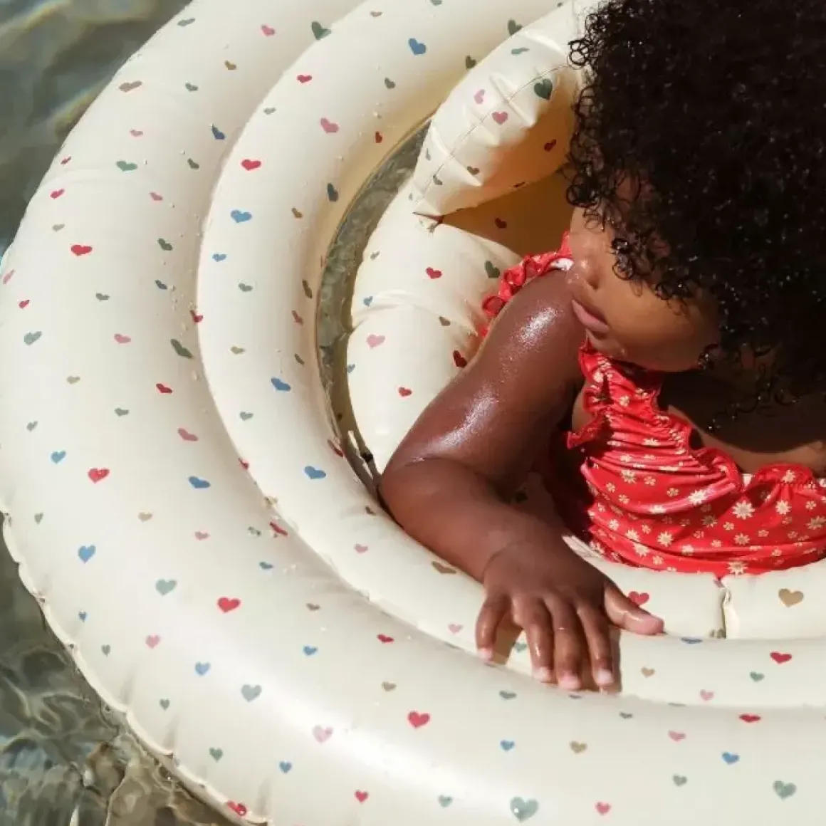 Konges Slojd Baby Float Multi Hearts Online Kopen