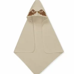 Konges Slojd Badcape Tiger - Handdoek Met Tijgerborduursel