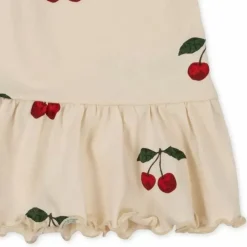 Konges Slojd Frill Top Lin Ma Grande Cerise Voor Meisjes