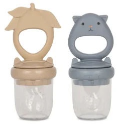 Konges Slojd Fruitspenen Bunny & Lemon Warm Clay (2St)