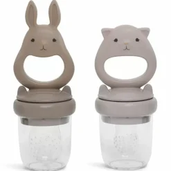 Konges Slojd Fruitspenen Bunny Lilax/Shitake (2St)