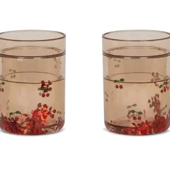 Konges Slojd Glitter Bekers Cherry (2St)