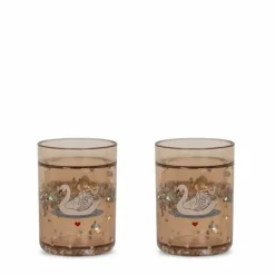 Konges Slojd Glitter Bekers Swan (2St)