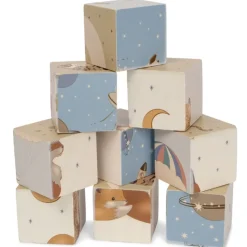 Konges Slojd Houten Blokkenpuzzel Multi Color
