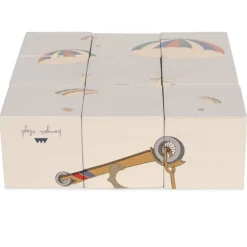 Konges Slojd Houten Blokkenpuzzel Multi Color