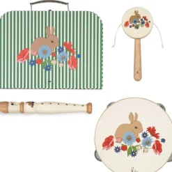 Konges Slojd Houten Muziekset Bunny Tokki