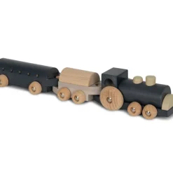 Konges Slojd Houten Trein Blauw