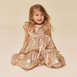 Konges Slojd Jurk Starla Gold Blush