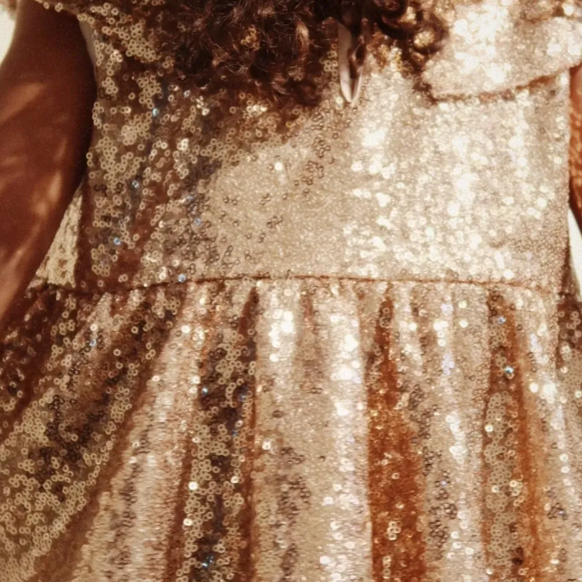 Konges Slojd Jurk Starla Gold Blush
