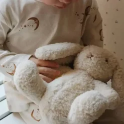 Konges Slojd Knuffel Met Licht En Geluid Bunny Off-White