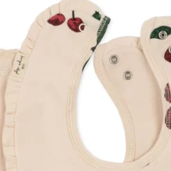 Konges Slojd Kwijlslabben Ma Grande Cerise/Nouvelle Peach