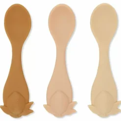 Konges Slojd Lepels Siliconen Lemon Rose Mix (3St)