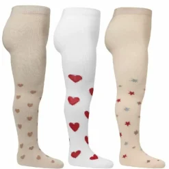 Konges Slojd Maillots Jacquard Hearts & Stars (3 Stuks)