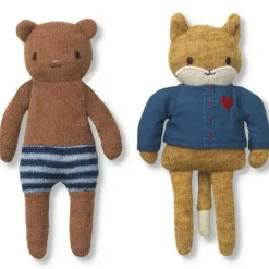 Konges Slojd Mini Knuffels Foxie Friends (2St)