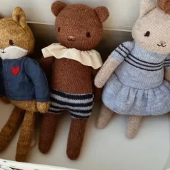 Konges Slojd Mini Knuffels Foxie Friends (2St)