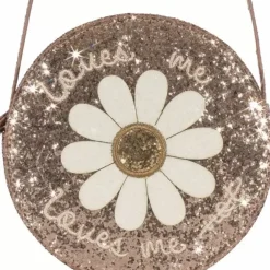 Konges Slojd Schoudertas Daisy Cameo Rose Glitter