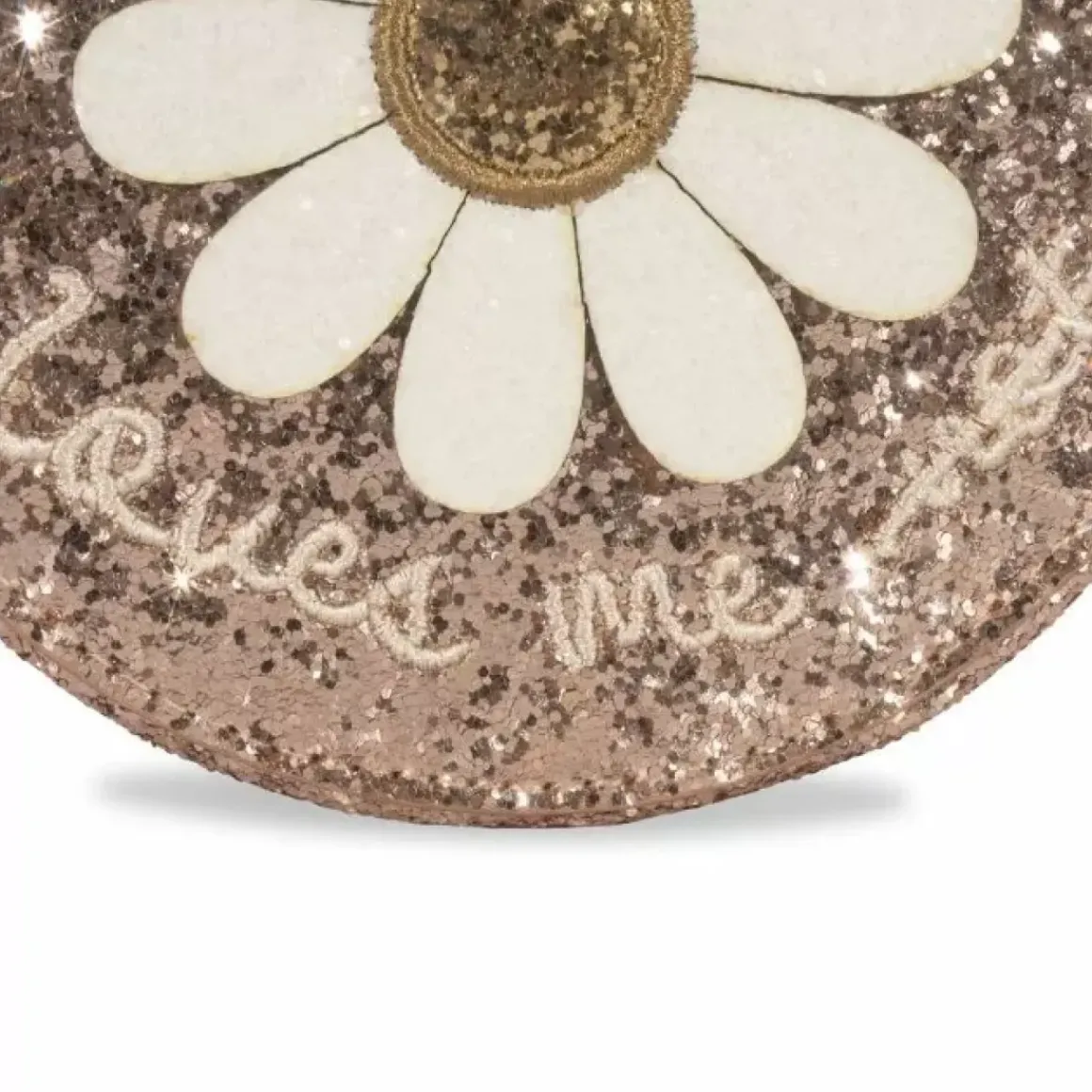 Konges Slojd Schoudertas Daisy Cameo Rose Glitter