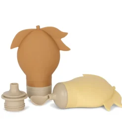 Konges Slojd Siliconen Smoothiezakjes Limonade/Caramel (2St)