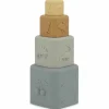 Konges Slojd Siliconen Stapeltoren Quarry Blue Mix
