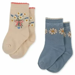 Konges Slojd Sokken Daisy Mix | Set Van 2 Paar