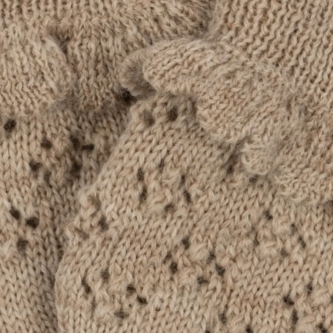 Konges Slojd Wanten Tomama Beige Melange
