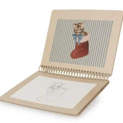 Konges Slojd Waterkleurboek Christmas Red