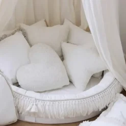 Kussen Sheepskin Star Vanilla Cotton & Sweets