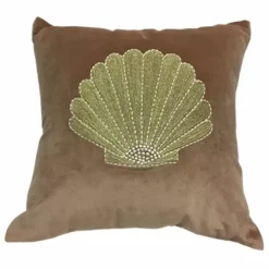 Kussen Velvet Embroidered Shell A La