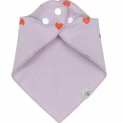 Lassig Bandana'S Happy Rascals/Heart Lavender (2St) - Zachte Bescherming