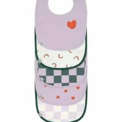 Lassig Happy Rascals Heart Lavender Slabben (5St) - Schattig En Waterdicht