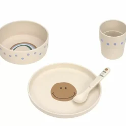 Lassig Serviesset Happy Rascals Smile Sky Blue - Functioneel En Vrolijk