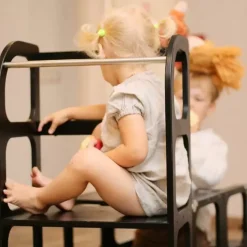 Learning Tower Step'N Sit Zwart Ette Tete