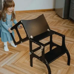 Learning Tower Step'N Sit Zwart Ette Tete