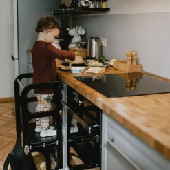 Learning Tower Step'N Sit Zwart Ette Tete
