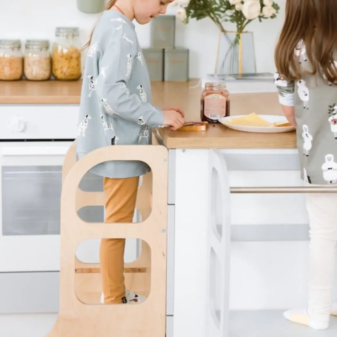 Learning Tower Step Up Naturel Ette Tete