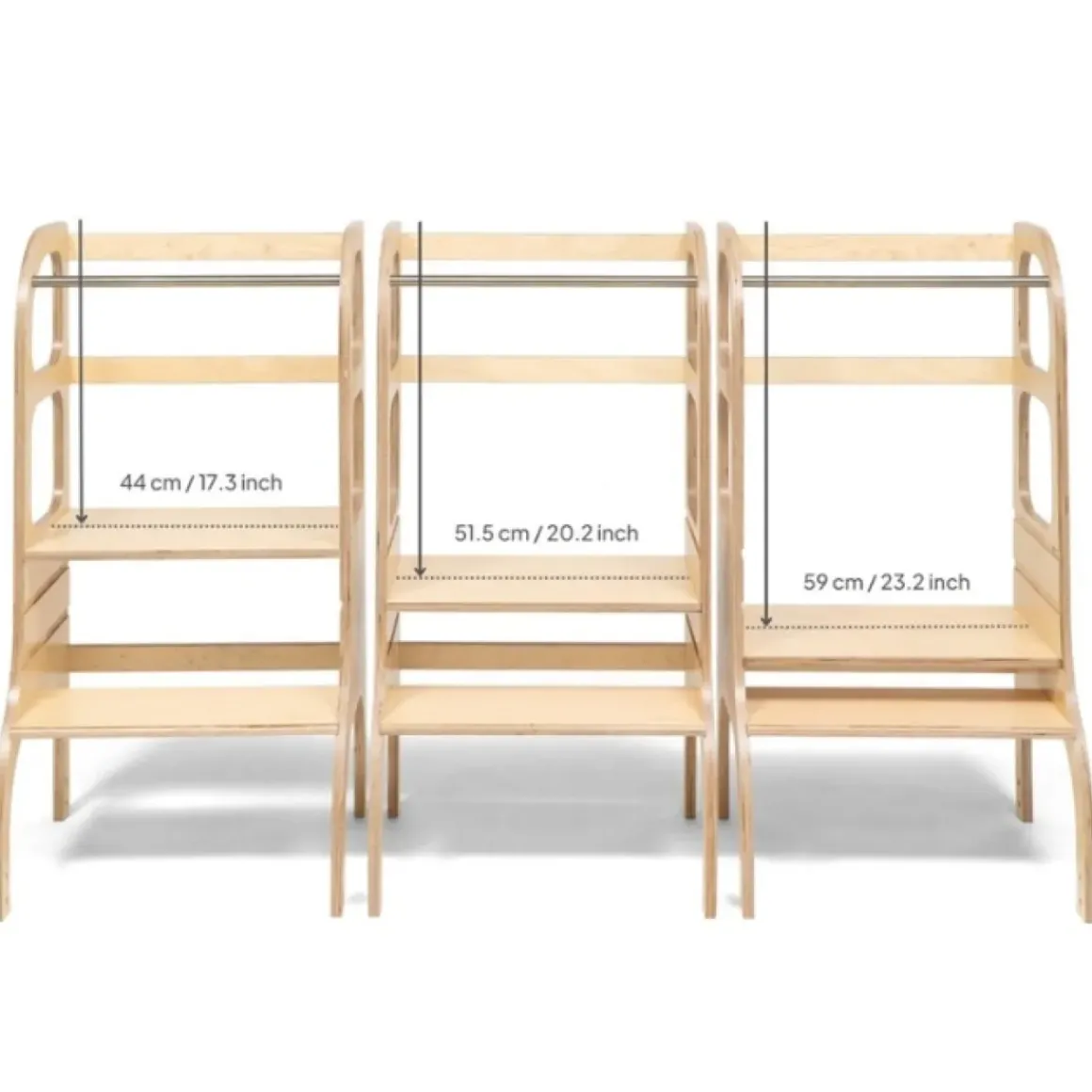 Learning Tower Step Up Naturel Ette Tete