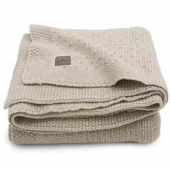 Ledikantdeken Bliss Knit Nougat Jollein