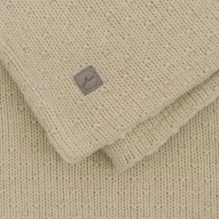 Ledikantdeken Teddy Bliss Knit Nougat Jollein
