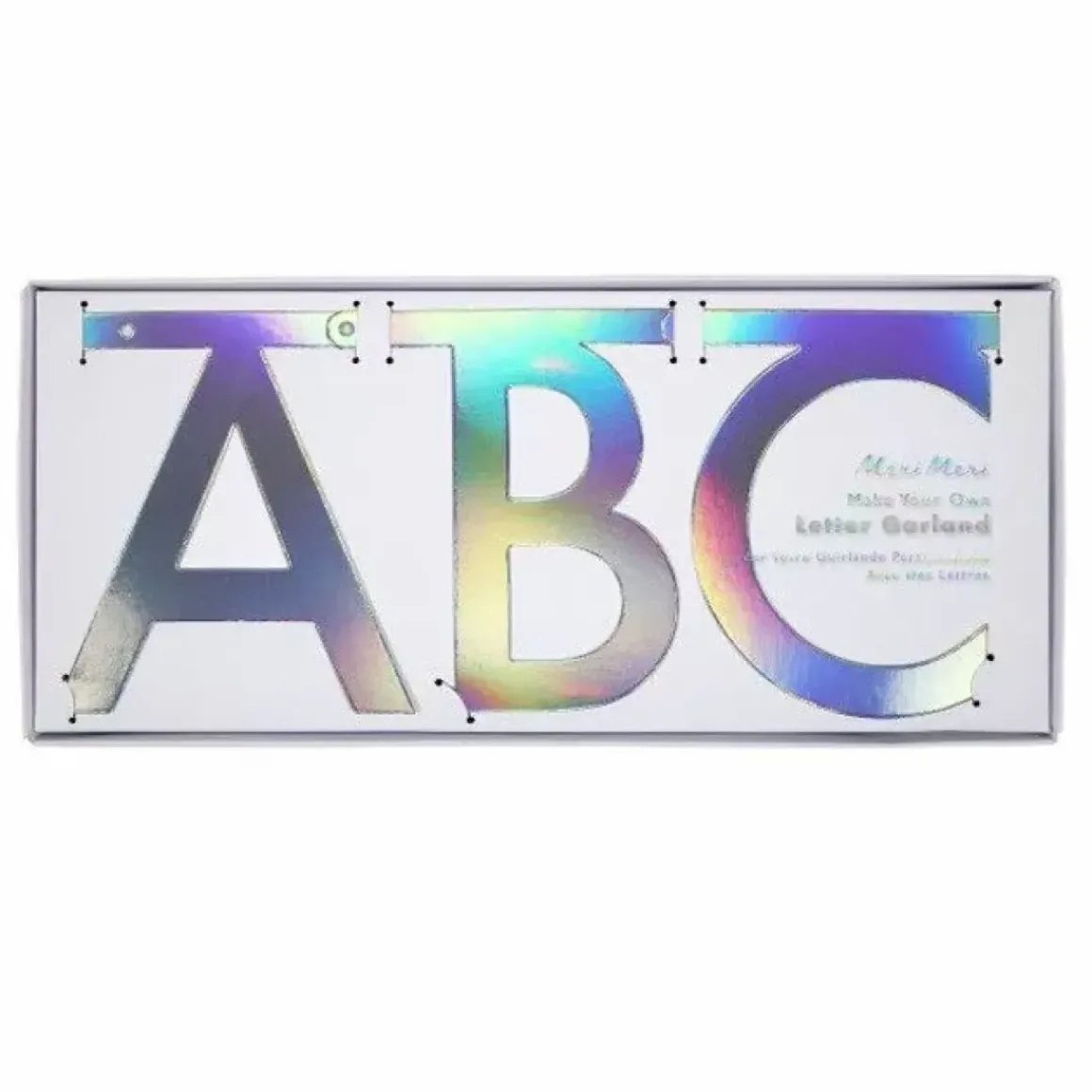 Letterslinger Holografisch (132-Delig) Meri Meri