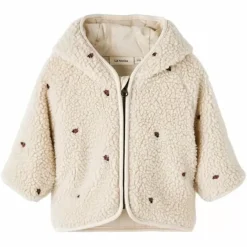 Lil' Atelier Baby Sherpa Jasje Ladybird - Warm & Stijlvol Voor De Winter