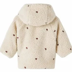 Lil' Atelier Baby Sherpa Jasje Ladybird - Warm & Stijlvol Voor De Winter