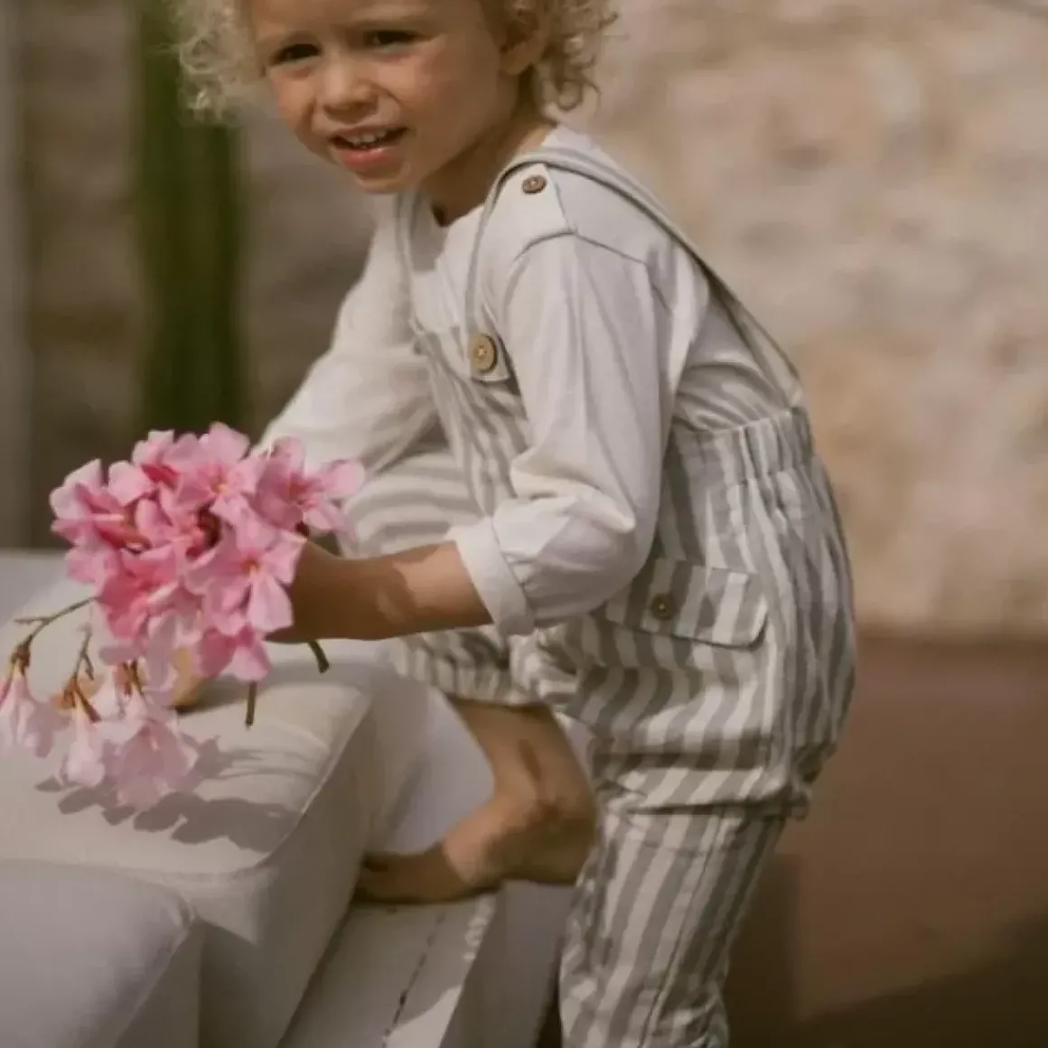 Lil' Atelier Tuinbroek Turtledove Bestellen - Trendy En Comfortabele Kinderkleding Verkrijgbaar
