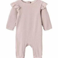 Lil' Atelier Zwempak Roze Met Ruches | Meisjes Badpak Met Ritssluiting