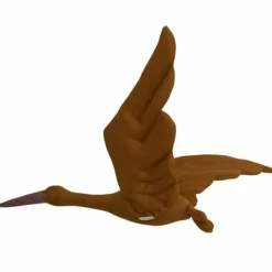Linnen Ooievaar Mustard Love Me Decoration