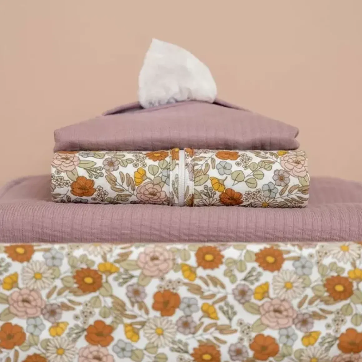 Little Dutch Babydoekjes Cover Pure Mauve